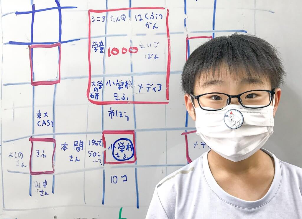 9マスで「元素カルタ」を作った小学5年生