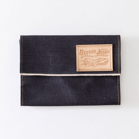 【BLTOM】デニム手帳カバーＡ５サイズ