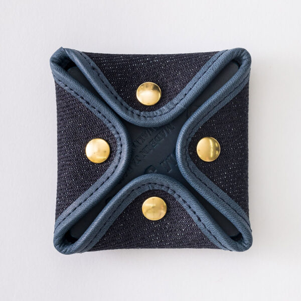 【BLTOM】デニム正方形小銭入れ