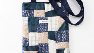 《mäisa×M9notes》手帳M365トートバック “Blue”