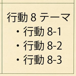 行動エリアのマスを「2022マンダラ」に書きます