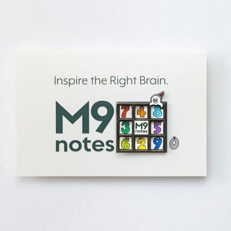 Ｍ９ロゴピンズ